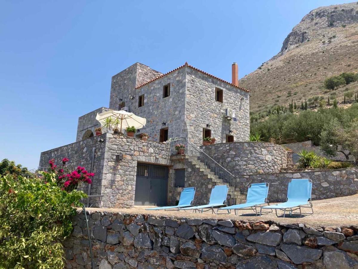 Πύργος Παραδοσιακός Με Μαγευτική Θέα - Villa Traditional Tower With Amazing Sea View Ареополис Экстерьер фото